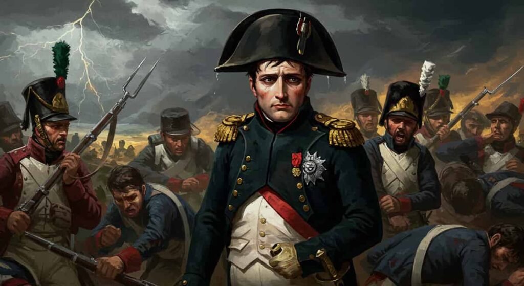 困っているナポレオン・ボナパルト